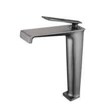 Bathroom brass basin Faucet PVD Gun Grey Mixer